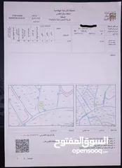  6 ارض للبيع في جاوا على شارع مادبا تقع على شارعين