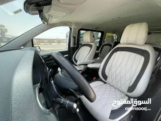  7 باص مرسيدس فيتو 2016 قابل للبدل على سيارة هايبرد أو كهرباء
