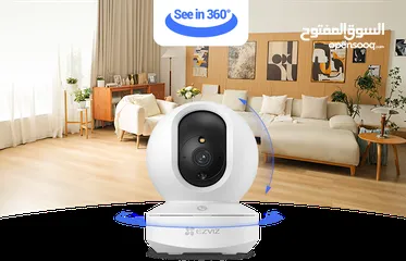  3 كاميرا مراقبة واي فاي ازفيز عالية الدقة  EZVIZ TY1  Camera 1080FHD Smart AI Detection