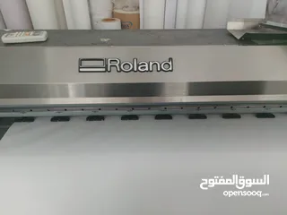  8 Printing Machine (مكينه طباعه فقط 180 سم  Roland XJ-740)