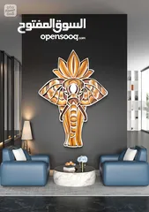  8 لوحات 3D  خشب