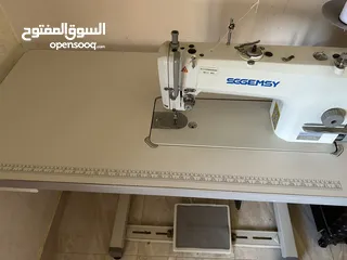  5 ماكينة خياطة بحالة جيّدة  نوعها sgemsy