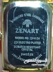  5 ساعة  حريمى تحفة نادرة zenart 22k gold لم تستخدم محتاجة حجر  من  35 سنة