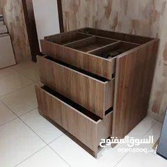  3 خزانة مدخل مع وحدة ادراج