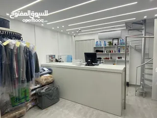  7 محل دراي كلين مميز ومجهز بالكامل للبيع