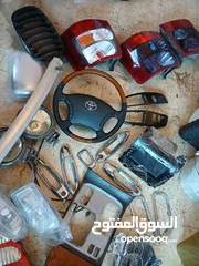  13 للبيع قطع لاند كروزر ولكزس طنبون اضويه  لكزس امامي شل امامي كشفات خط جنط 17  كوشوك قطع رنج روفر