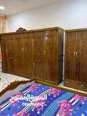  4 غرفه ست ابواب نفخ . واذا  عادي.   خارج 4ملم صاج داخل خشب عادي 3 ملم شغل  فوق الوشط    توصي