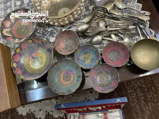 30 نحاسات و فضه للبيع