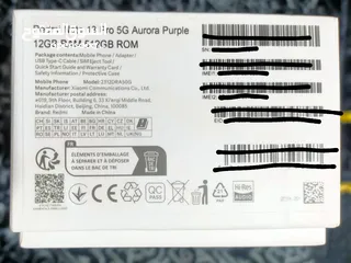  3 Redmi Note 13  Pro 5G - 12RAM - 512 G