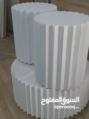  11 طاولات وسط خشب ودهان الون حسب الطلب طاولات واسط طاولات اطقم جودة عالية