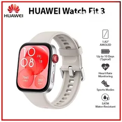  1 ساعة هواوي فيت 3 المميزة بافضل سعر  ///HUAWEI FIT 3 NEW