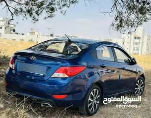 3 هونداي اكسنت 2017 . فل اوتوماتيك . يد ثانيه . دهان شركه . ماتور 1600 (4) غيار . عداد قليل .