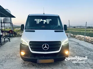  3 مرسيدس 519 موديل 2021 ترخيص 2020 محوله ضفه جاهز نازله