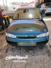  1 هونداي اكسنت 96 قير توماتيك ماتور جديد دهان جديد ترخيص جديد تب نظافة
