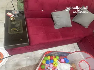  1 طقم كورنر لون خمري