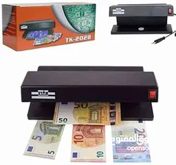  7 الة كشف الاموال المزوره يعمل بالكهرباء قوة 32 وات . جهاز لكشف العملات المزيف
