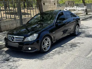 12 Mercedes C-Class C 200  مرسيدس c200 2012