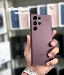  12 عرض خاص : Samsung S22 ultra 512gb بالذاكرة العملاقة هاتف نظيف جدا بحالة الوكالة مع ضمان و ملحقات