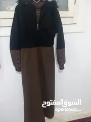  9 فستان جوخ تقيل بزنط فرو