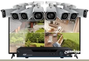  3 تركيب كاميرات مراقبة وأنظمة أمنية
