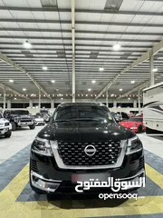  14 للبيع نيسان بلاتينيوم موديل 2024 ماشي 13500 km المكينه الكبيرة V8  فول ابوشن خليجي وارد الرستماني