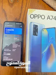  2 oppo A74.  good condition