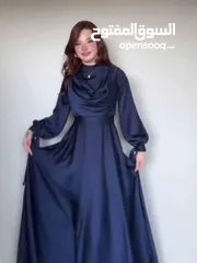  2 فستان لون كحلي