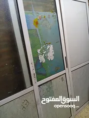  4 ابواب المنيوم وزجاج بسعر مغري جدااااا