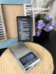  10 ميزان جيب رقمي فاخر جدآ مناسب لوزن ذهب فضة أحجار كريمة أعشاب 0.01