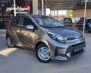 3 كيا بيكانتو موديل 2021 بدفعة اولى 500 دينار  على الهوية فقط