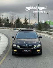  6 سكودا اوكتافيا 2018 ديزل 2.0 اوتومات 6 غيار فل بانوراما ليدات حررق سعرر 79.000 شيكل