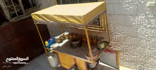  1 عرباية ذره كامله مع عدتها لبيع