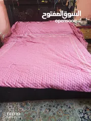  2 اثاث غرفة نومze مع توابعها مستعمل نظيف