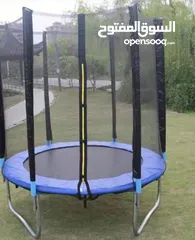  2 بيع وتركيب نطاطات ترامبولين بجميع المقاسات!تجهيز كافه الروضات  والحضانات بالعاب داخليه وخارجيه