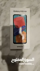  1 samsung m33 5g new not used