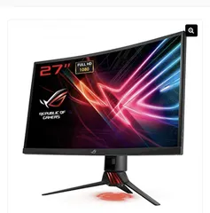  3 شاشة كومبيوتر و العاب ASUS ROG XG27VQ 27” Curved Gaming Monitor