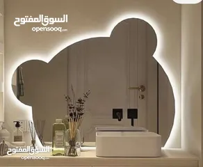  25 تفصيل جميع انواع الديكور خشب مرايا زجاج طاولات