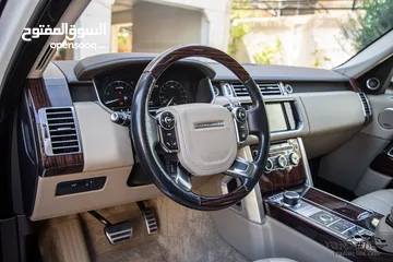  27 Range Rover Vogue 2015 Hse  وارد الشركة و قطعت مسافة 83000  كم فقط