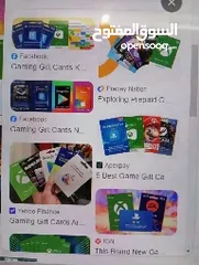  1 playstation , Xbox, Itunes,Google play,  PUBG , Razer gold cards  at Best prices