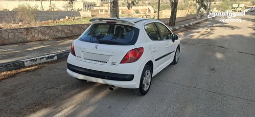 5 بيجو 207موديل 2009_اتومتيك _ماتور 1600-بنزين اصل برايفت _فحص الف صلاة النبي نظيفة من الاخر