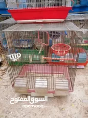  22 قفص ببغاء كبير يتسع لأكثر من طير مستعمل نظيف