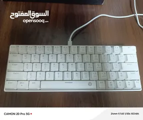  1 كيبورد fantech atom63