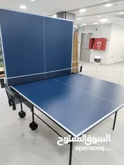  2 طاولات تنس قياسات قانونيه