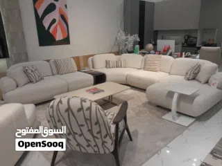  1 Maseraty L shape sofa bed set