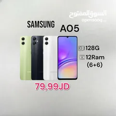  1 Samsung A05 128G/ كفالة وكيل رسمي سامسونج جلاكسي ايه زيرو BMS A 0 5 A 05 a05 a 05 a 0 5