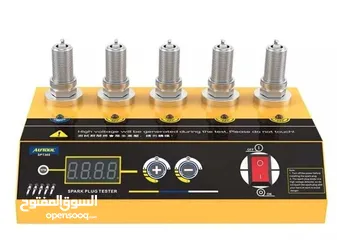  1 يتوفر لدينا #Spark_Plug_Tester  **جهاز فحص بواجي  * يحتوي على تكنولوجيا عالية