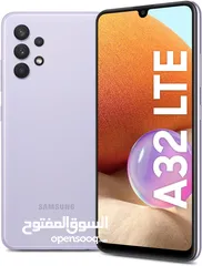  1 سامسونج كلكسي Galaxy A32 نظيف جدا كامل ملحقات