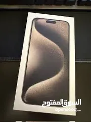  36 ايفون 15 برو ماكس 256 جيجا جديد كفالة الشرق الاوسط جميع الالوان // iPhone 15 Pro MaX