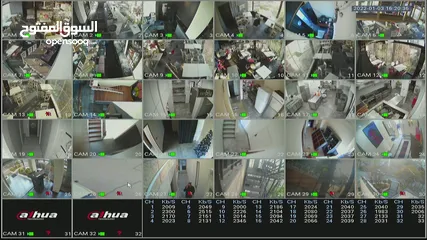  5 كاميرات المراقبه Dahua Hikvision كفاله مدى عام