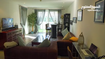  5 Almouj 1-Bedroom Apartment with Private Garden for Long-Term Rent – Fully Furnished!